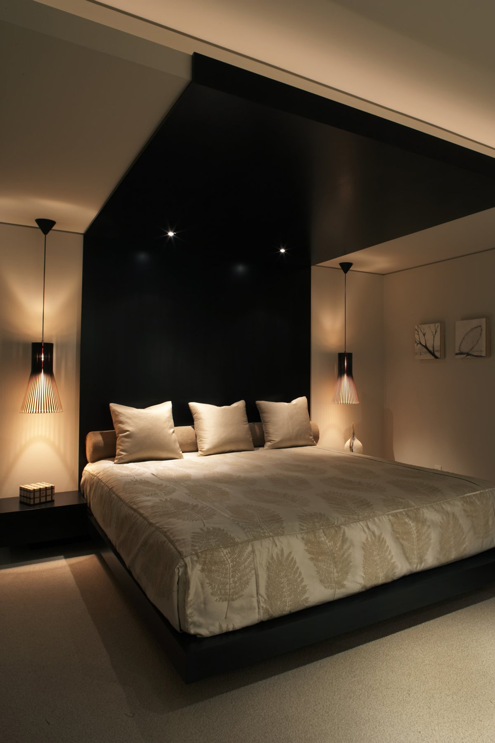 Bedroom, Loft with Spectacular Views in Corona del Mar, California