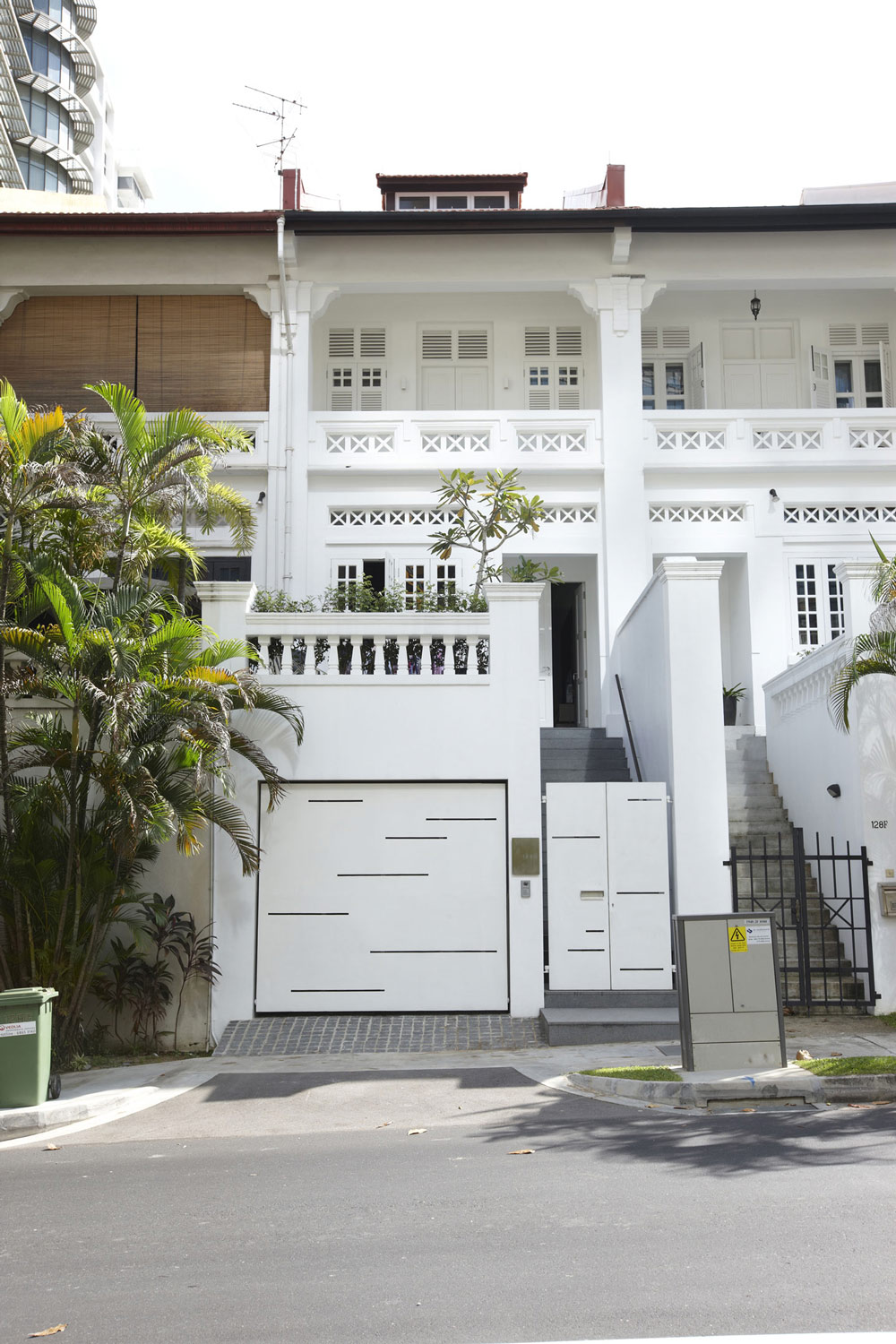 Entrance, Garage, Shop House Renovation in Singapore 