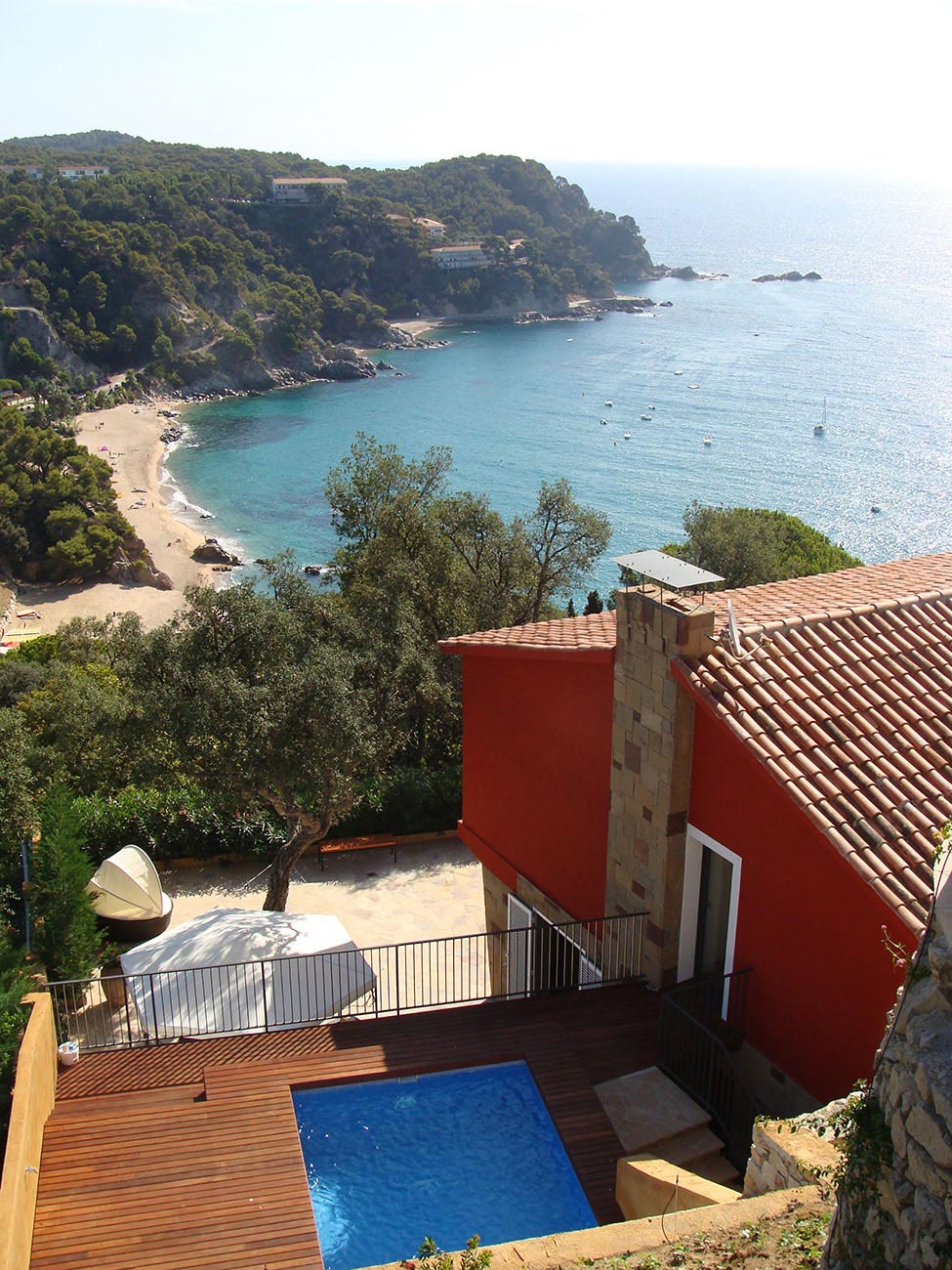 Beach Views, Spectacular Oceanfront Home in Tossa De Mar, Spain
