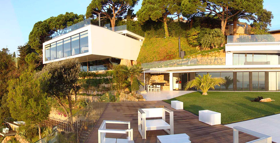 Deck, Outdoor Living, Spectacular Oceanfront Home in Tossa De Mar, Spain