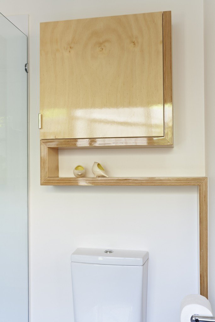 Cupboard, Shelf, Bathroom, Modern Renovation & Extension in Melbourne, Australia
