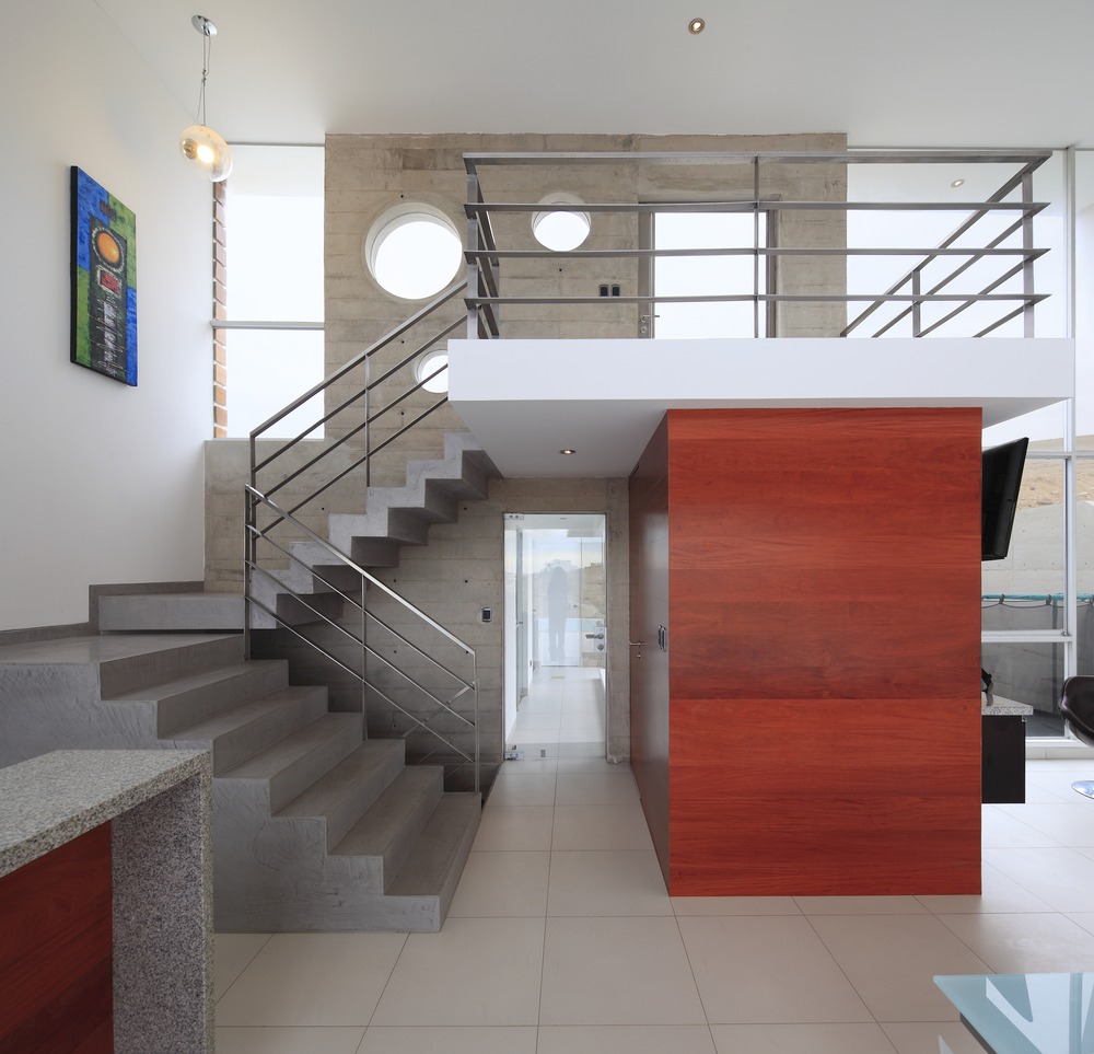 Stairs, Lighting, Stunning Home situated above Palillos Beach, Peru