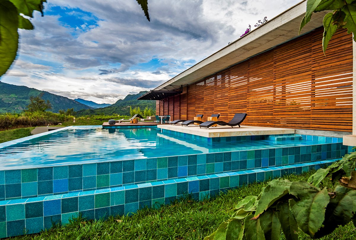 Pool, Terrace, House in Villeta, Colombia