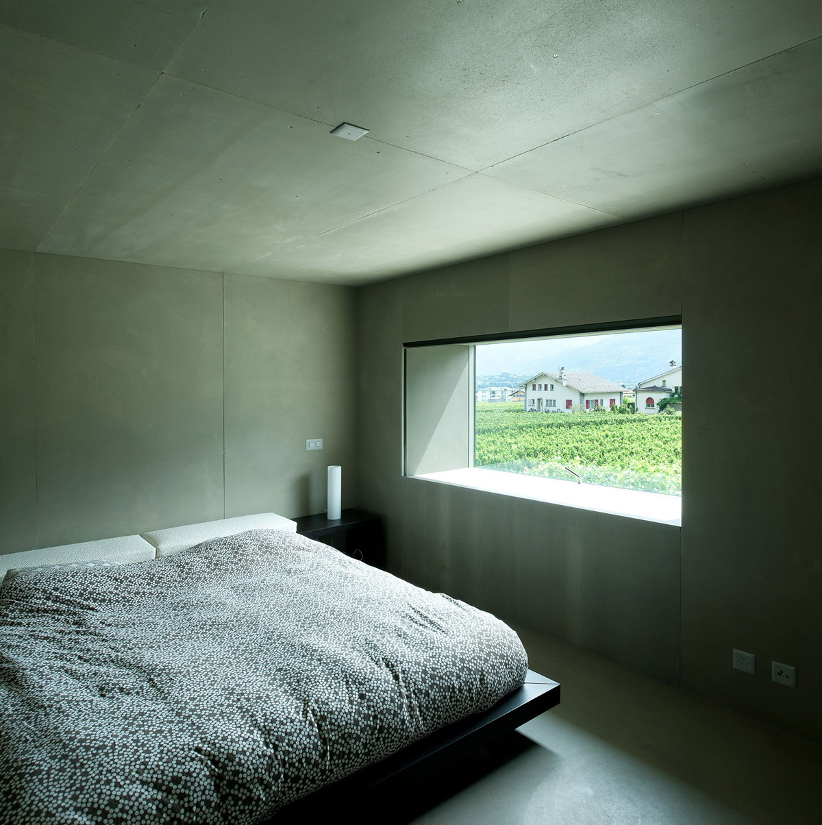 Bedroom, Home Remodel in Vétroz, Switzerland