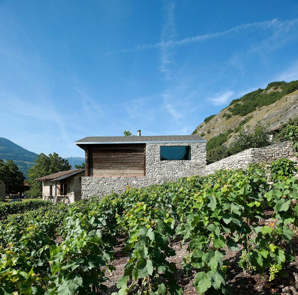 Renovation, Stone Walls, Home Remodel in Vétroz, Switzerland