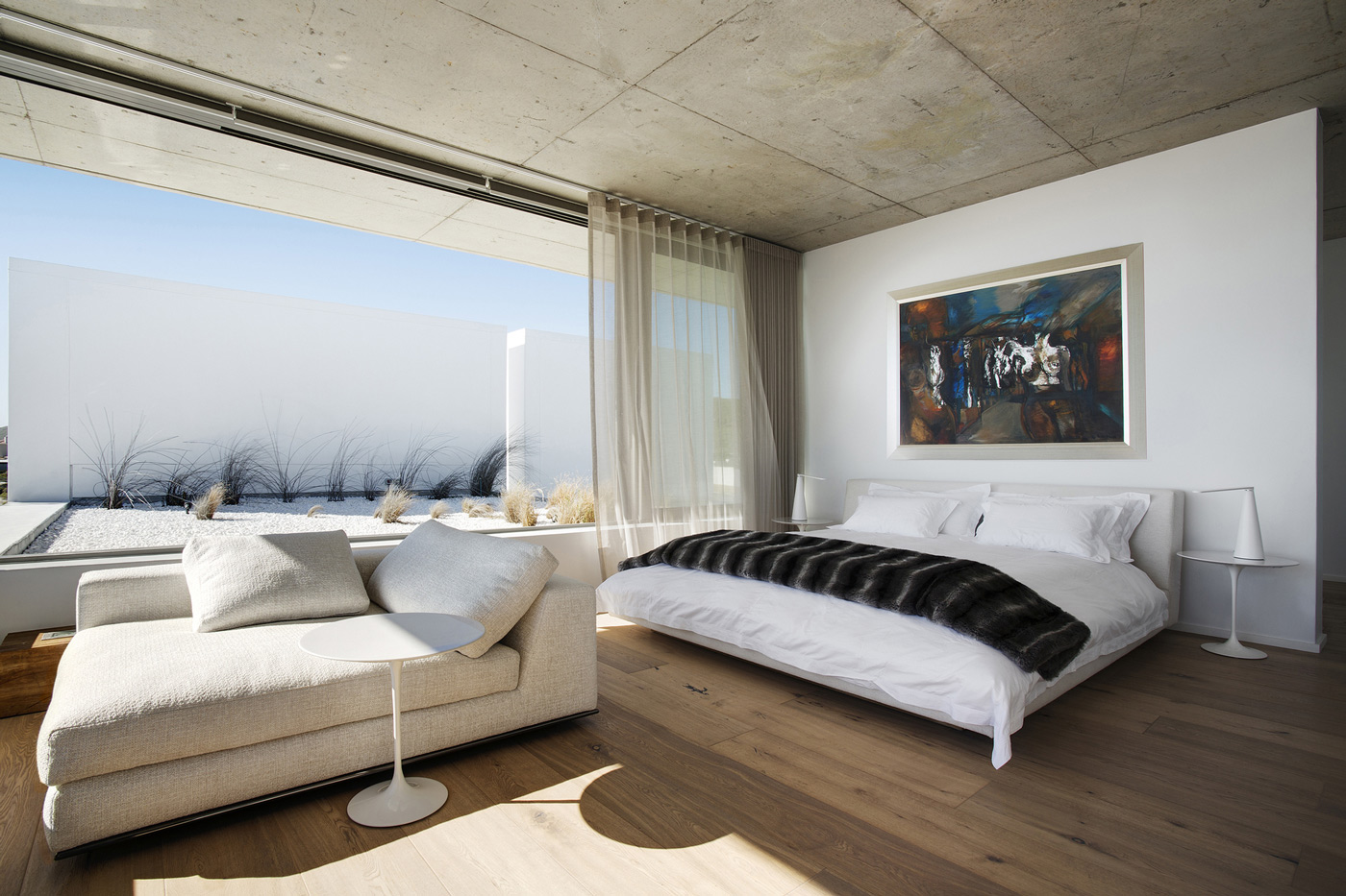 Bedroom, Art, Holiday Home in Yzerfontein, South Africa