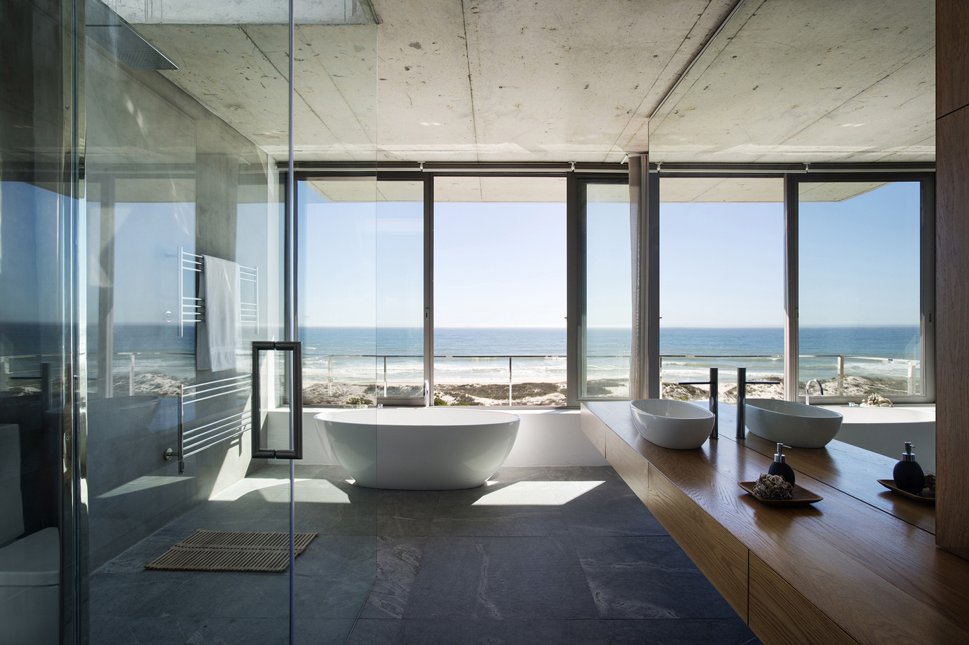 Modern Bathroom, Holiday Home in Yzerfontein, South Africa