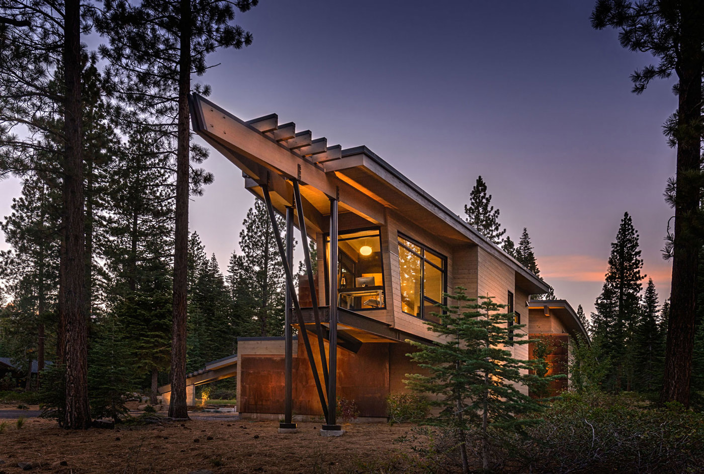 Modern Mountain Home in Truckee, California